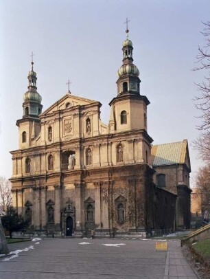 Stadtanlage, Katholische Kirche Sankt Bernhardin von Siena, Krakau, Polen