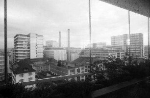 Basel: Ausblick von der Terrassenkantine bei Sandoz