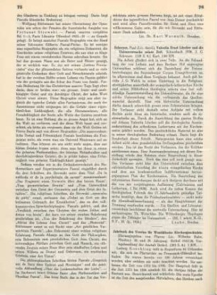 76-77 [Rezension] Jahrbuch des Vereins für Westfälische Kirchengeschichte; 1938/39
