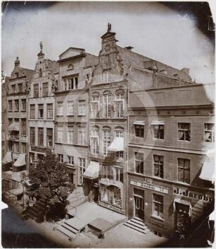 Bürgerhäuser Langgasse 73-77 in Danzig