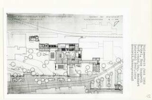 v. Bodelschwinghsche Krankenanstalten Brüderhaus Nazareth-Bielefeld-Bethel (Diplomarbeit bei Karl Wilhelm Ochs): Grundriss Untergeschoss 1:200