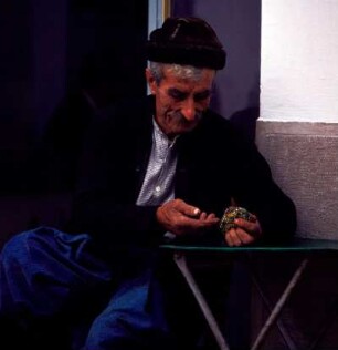 Skyros, vorm Kafenion