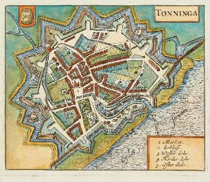 Tönning - Grundriss