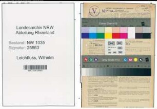 Entnazifizierung Wilhelm Leichtfuss , geb. 28.09.1898 (Buchhalter)
