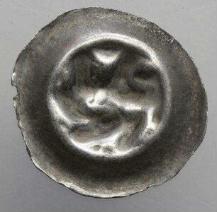 Fundmünze, Pfennig, 13 Jh.