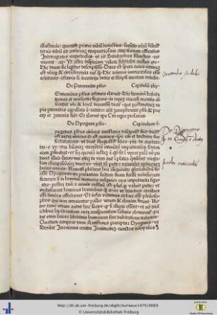 De Permenide et Dyogene philosophis
