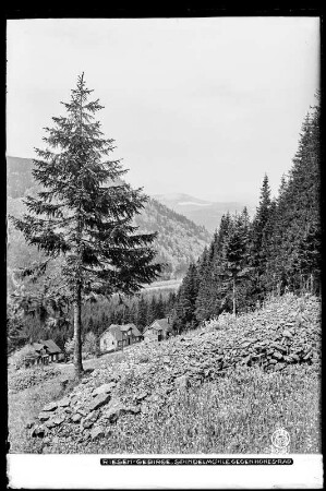 Riesengebirge, Spindlermühle gegen Hohes Rad