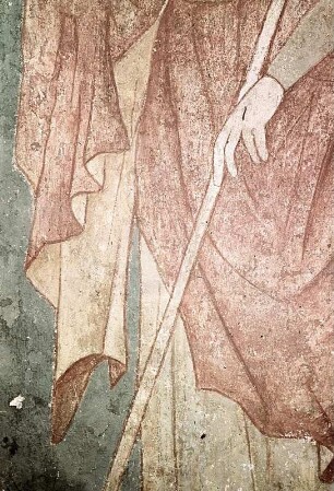 3. Joch, Südseite: Petrus mit zwei Engeln