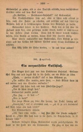 303. Kapitel. Ein verzweifelter Entschluß