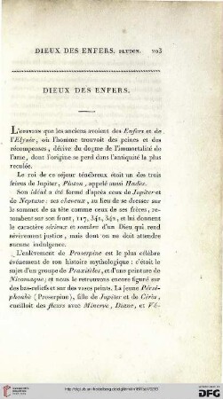 Dieux des enfers