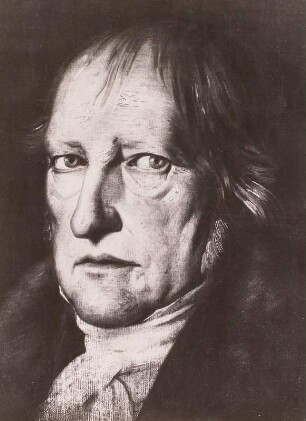 Bildnis des Philosophen Georg Friedrich Wilhelm Hegel