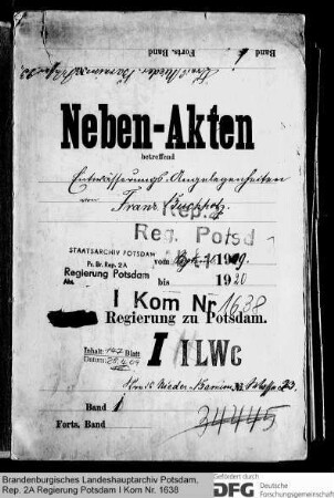 Entwässerung von Französisch-Buchholz (Berlin-Buchholz)