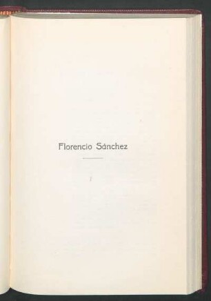Florencio Sánchez : Su drama "Nuestros hijos"
