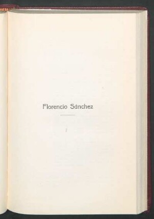 Florencio Sánchez : Su drama "Nuestros hijos"