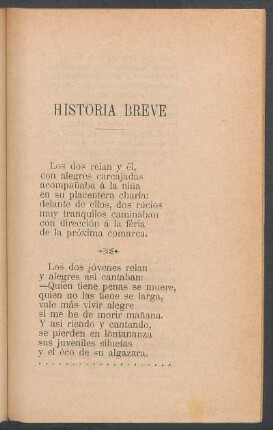 Historia breve
