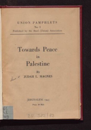 Towards peace in Palestine