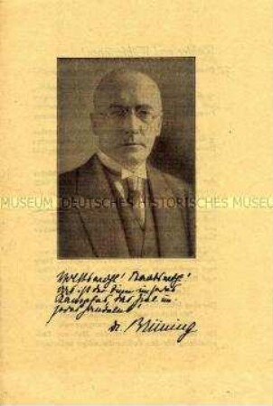 Illustrierte Flugschrift des Zentrum zur Reichstagswahl im September 1930
