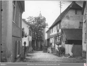 Doppesstraße in Kronberg von Norden