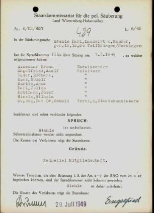 Stehle, Karl