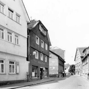 Fachwerkwohnhaus; Nidda, Mühlstraße 26