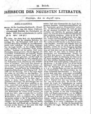 1801-08-10 : 35. Stück
