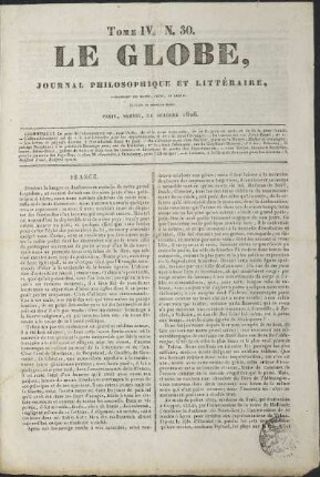 1826, 30: Heft