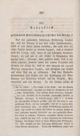 326-332 Ueberblick der gesammten Verfassungsgeschichte der Kirche