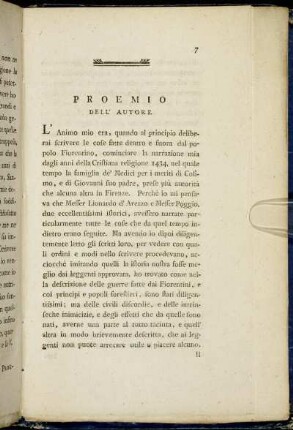 Proemio dell´Autore.