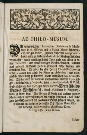 Ad Philo - Musum.