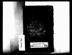 Konsensbuch von Dittersbach (bei Frauenstein)