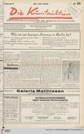 Nr. 26 (24. Juni)