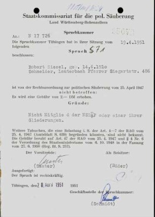 Ziesel, Robert