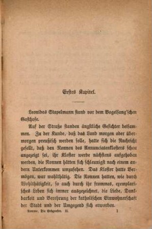 Die Erbgrafen : Roman, 2