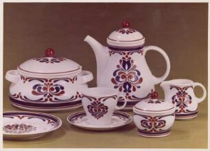 Kaffee- und Teegeschirr "Arzberg 4000 Donau" von Hans Theo Baumann