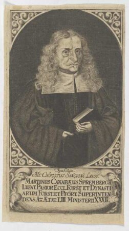 Bildnis des Martinus Canabaeus