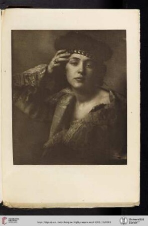 [F. [Felix] Benedict Herzog, I. Marcella, photogravure from original four by five negative]