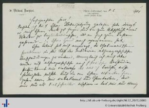 Brief, 11.06.1901