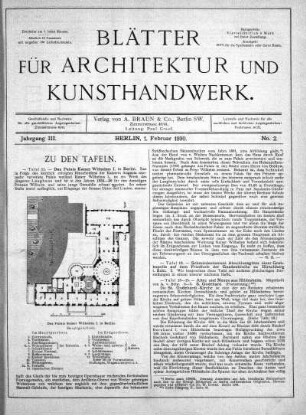 No. 2, 1. Februar 1890