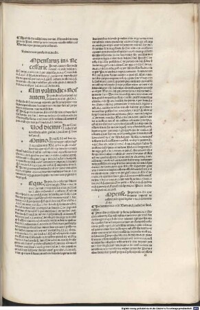 Lectura super prima et secunda parte Infortiati, [2]. Apostillae super prima parte Infortiati
