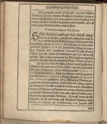 Commendatio Personae