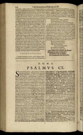 Psalmus CX. - Psalmus CXIII.