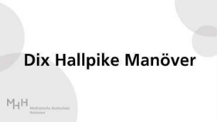Dix Hallpike Maneuver: Leitsymptom Schwindel - MHH