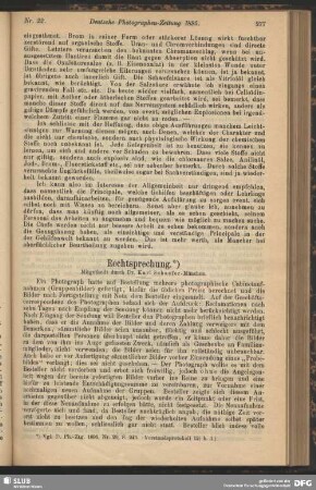 Rechtsprechung