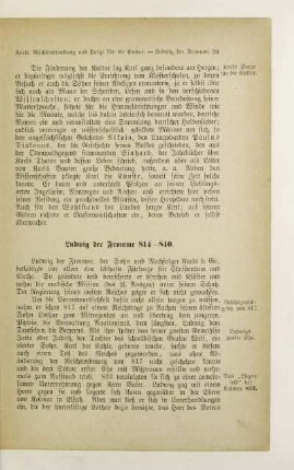 Ludwig der Fromme 814 - 840