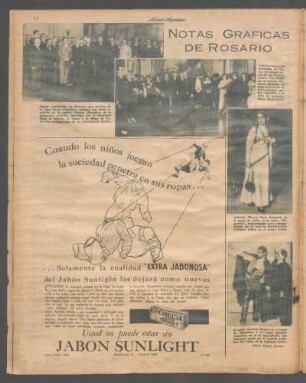 Notas gráficas de Rosario [Fotografías]