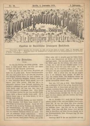 Nr. 36. Berlin, 4. September 1875. 3. Jahrgang.