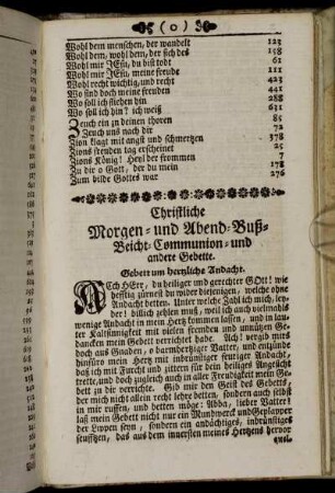 Christliche Morgen- und Abend- Buß- Beicht- Communion- und andere Gebette