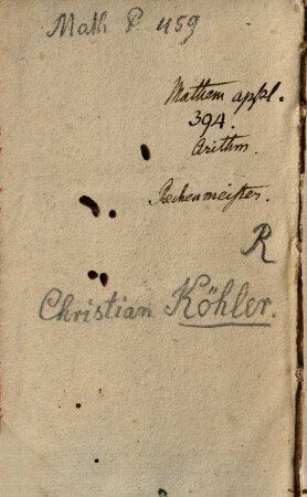 Der allzeitfertige Rechenmeister