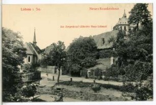 Löbau. Neues Krankenhaus - Am Ziegenkopf ältestes Haus