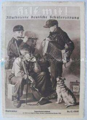 Schülerzeitschrift "Hilf mit!" u.a. über die britische Kolonialpolitik